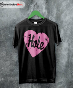 Hole Band Love Logo Vintage T shirt Hole Band Shirt Music Shirt