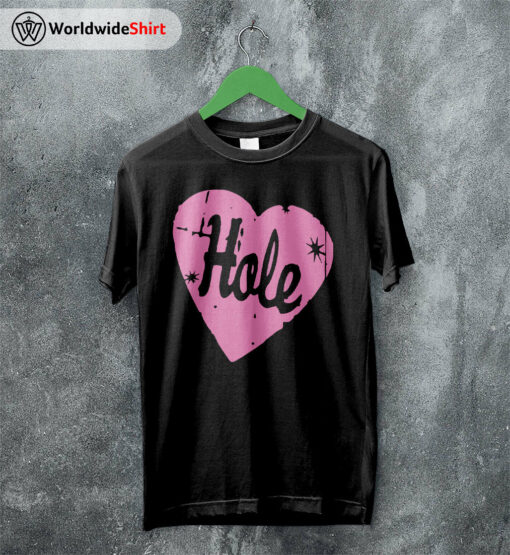 Hole Band Love Logo Vintage T shirt Hole Band Shirt Music Shirt