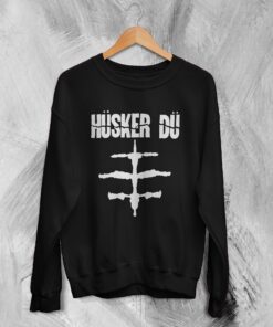 Husker Du Sweatshirt Everything Falls Apart Shirt Punk Rock Band Sweater