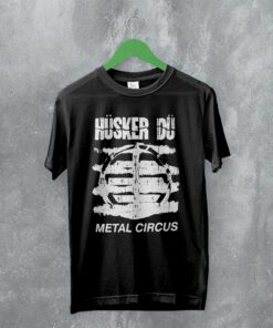 Husker Du T-Shirt Metal Circus Tee Vintage 80s Band Shirt Music Merch