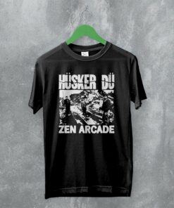 Husker Du T-Shirt Zen Arcade Tee 80s Band Shirt Vintage Rock Music Fan