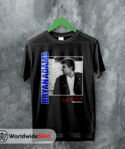 Into The Fire World Tour ’87 T-Shirt Bryan Adams Shirt Music Shirt