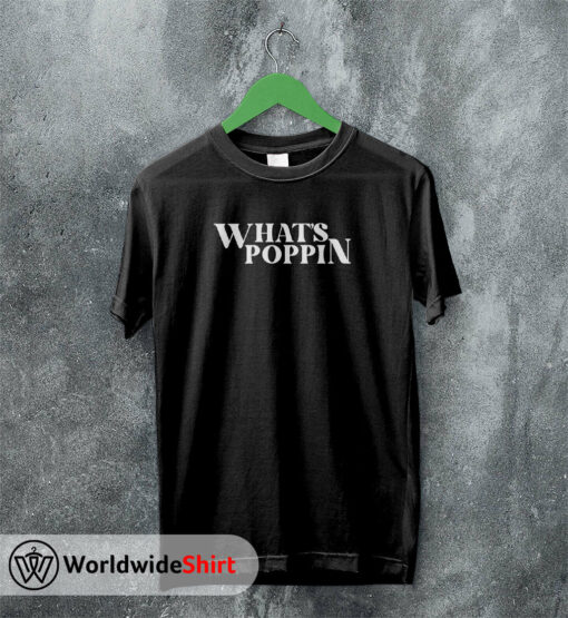 Jack Harlow Shirt Jack Harlow WHATS POPPIN T shirt