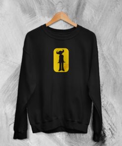 Jamiroquai Logo Sweatshirt Vintage Buffalo Man Sweater Acid Jazz Band
