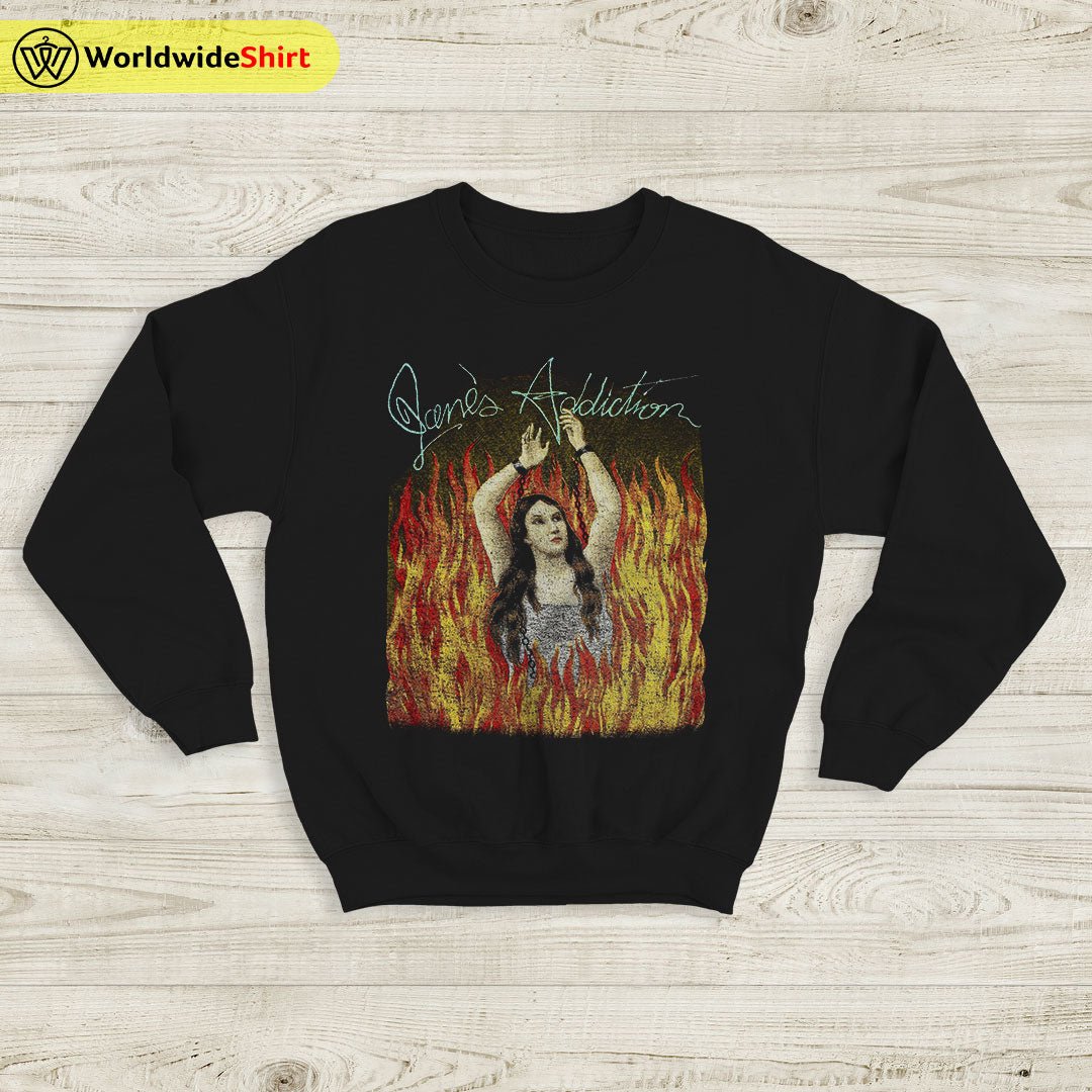 Jane's Addiction Band Vintage 90's Sweatshirt Jane's Addiction Shirt Jane's Addiction Band Vintage 90's Sweatshirt Jane's Addiction Shirt
