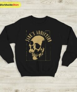 Jane’s Addiction Skull Logo Vintage 90’s Sweatshirt Jane’s Addiction Shirt