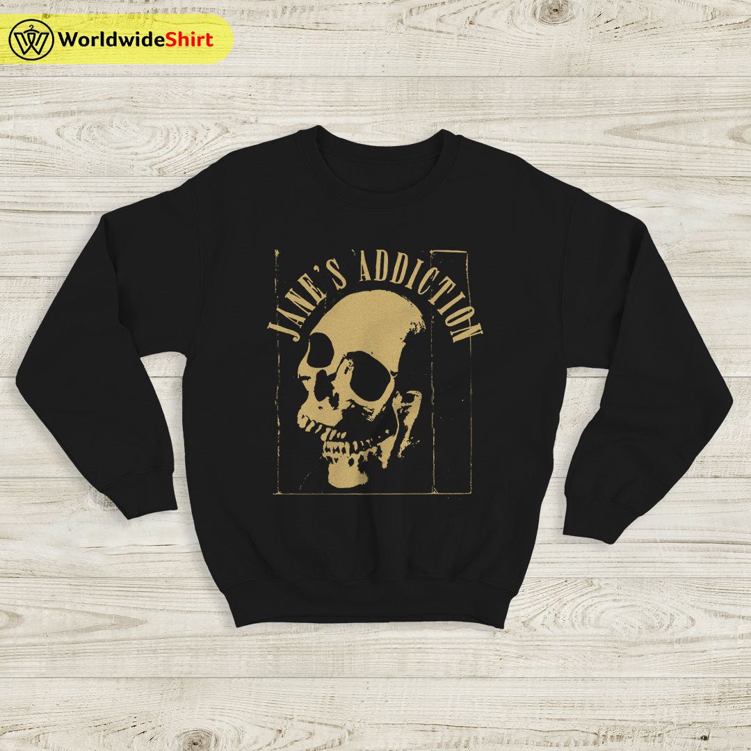 Jane's Addiction Skull Logo Vintage 90's Sweatshirt Jane's Addiction Shirt Jane's Addiction Skull Logo Vintage 90's Sweatshirt Jane's Addiction Shirt
