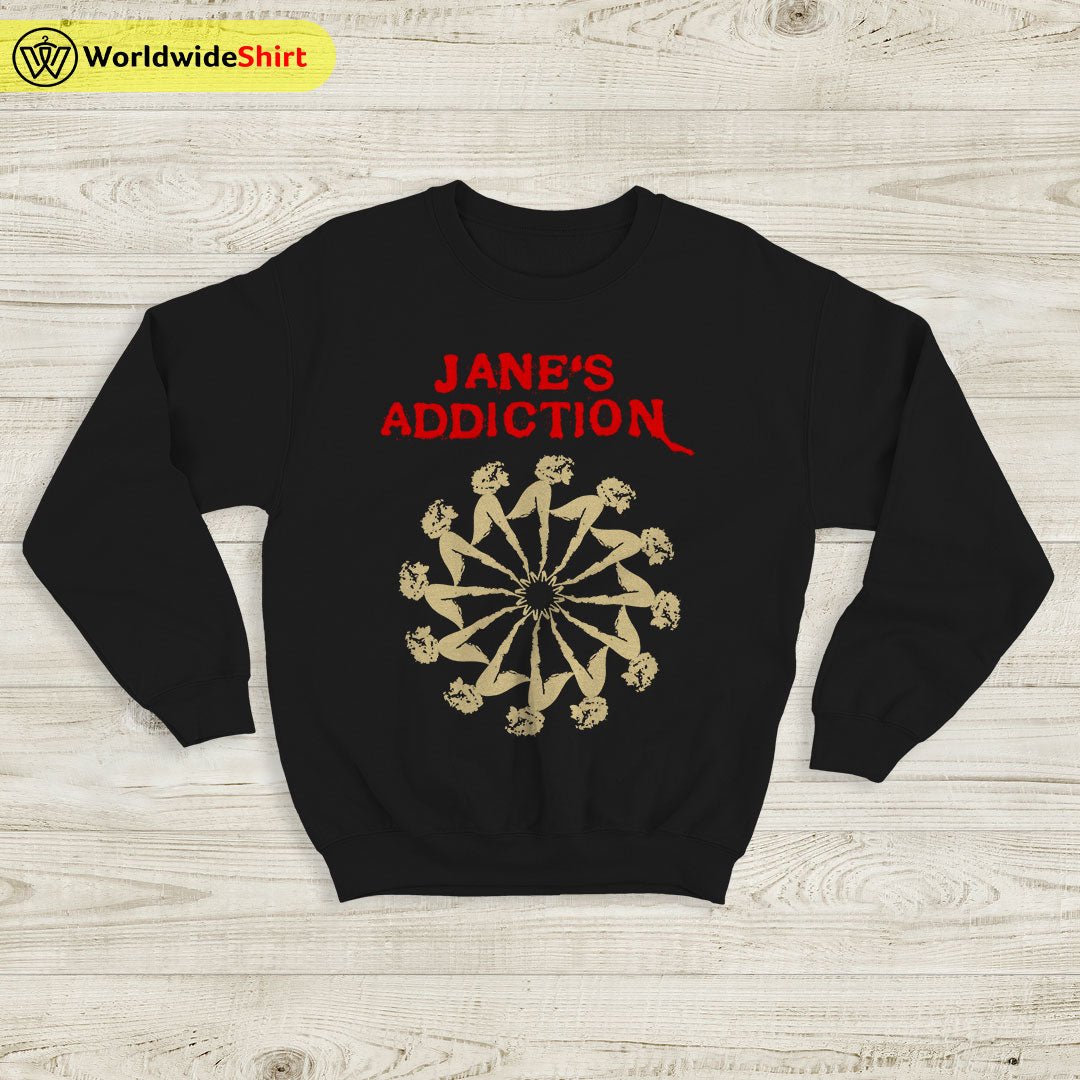 Jane's Addiction Vintage Logo Sweatshirt Jane's Addiction Shirt Jane's Addiction Vintage Logo Sweatshirt Jane's Addiction Shirt