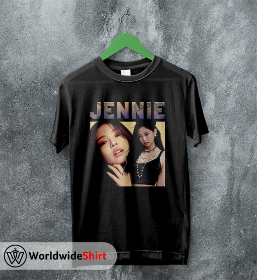 Jennie Raptee Vintage 90’s T-Shirt BLACKPINK Shirt KPOP Shirt