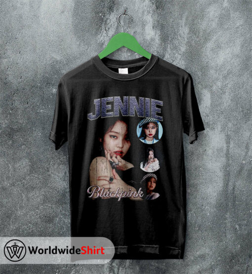 Jennie Vintage 90’s T-Shirt BLACKPINK Shirt KPOP Shirt