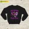 Jimi Hendrix Purple Haze Sweatshirt Jimi Hendrix Shirt Music Shirt