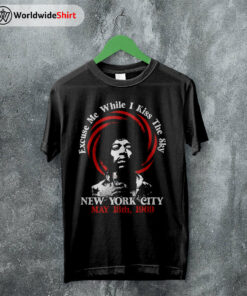 Jimi Hendrix US Tour 1969 T Shirt Jimi Hendrix Shirt Music Shirt