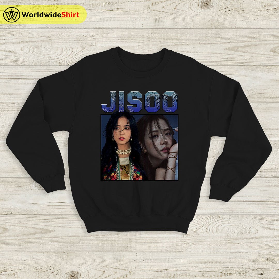 Jisoo Raptee Vintage 90's Sweatshirt BLACKPINK Shirt KPOP Shirt Jisoo Raptee Vintage 90's Sweatshirt BLACKPINK Shirt KPOP Shirt