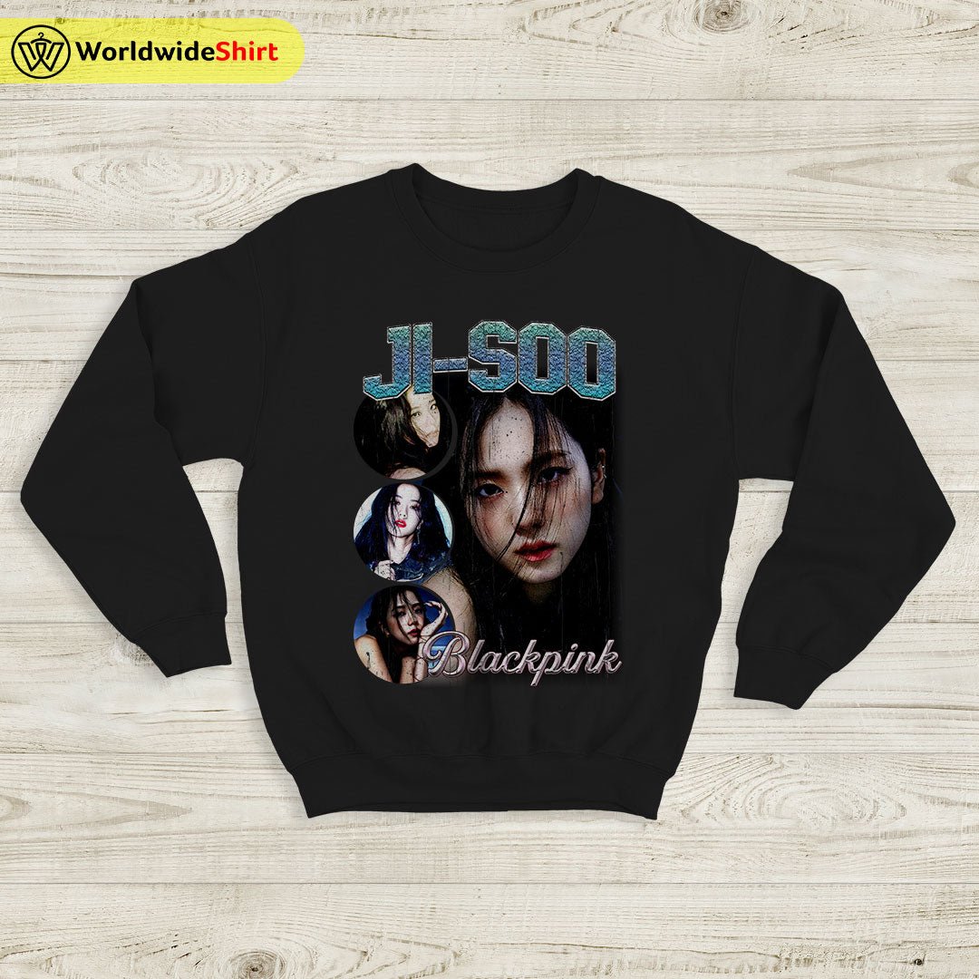 Jisoo Vintage 90's Sweatshirt BLACKPINK Shirt KPOP Shirt Jisoo Vintage 90's Sweatshirt BLACKPINK Shirt KPOP Shirt