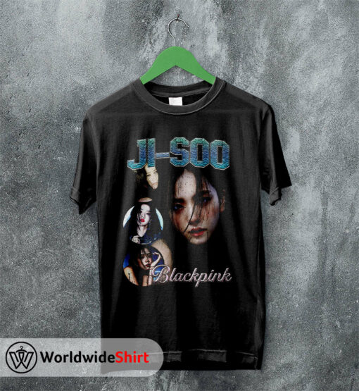 Jisoo Vintage 90’s T-Shirt BLACKPINK Shirt KPOP Shirt