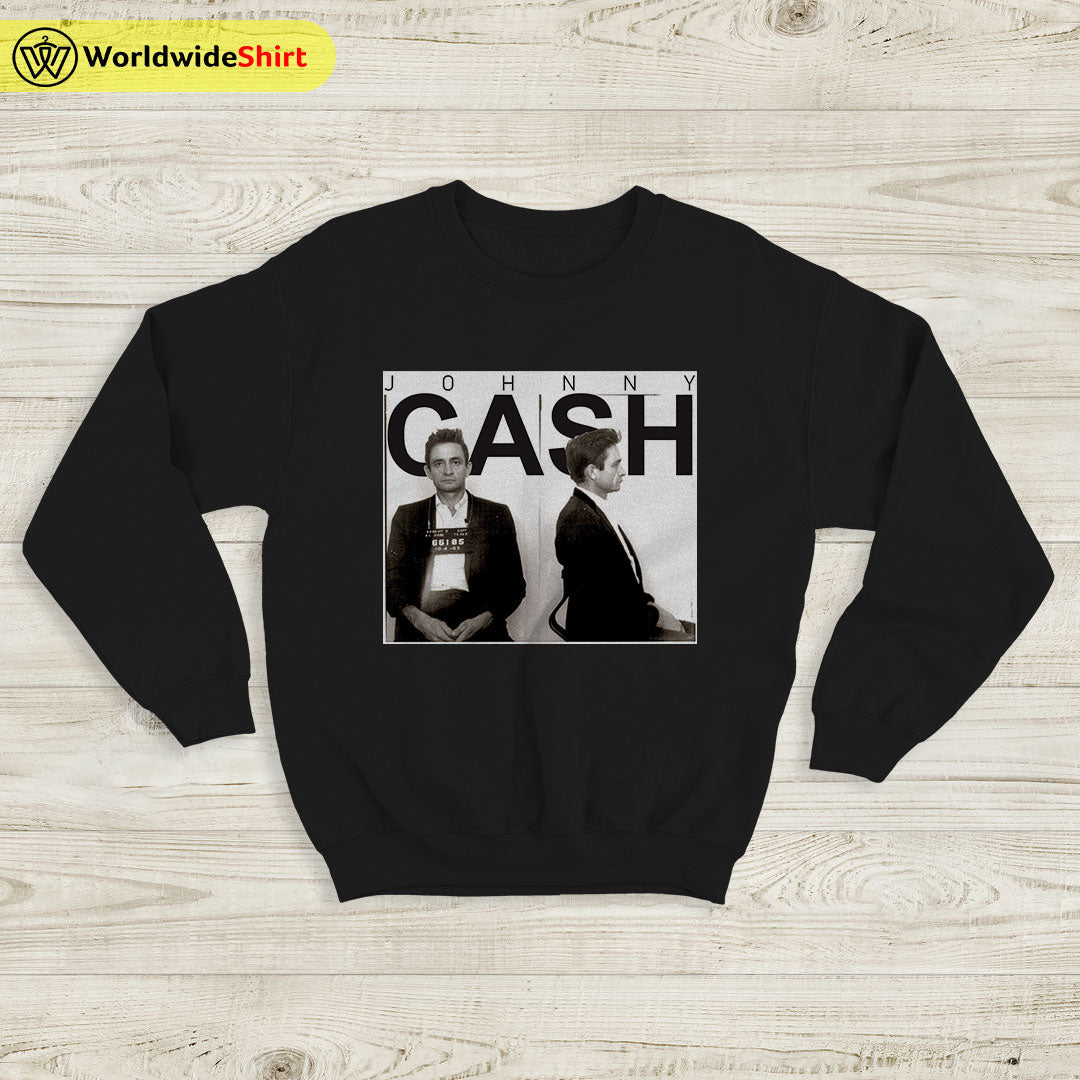 Johnny Cash Sweatshirt Vintage Mugshot Sweater Johnny Cash Shirt Johnny Cash Sweatshirt Vintage Mugshot Sweater Johnny Cash Shirt