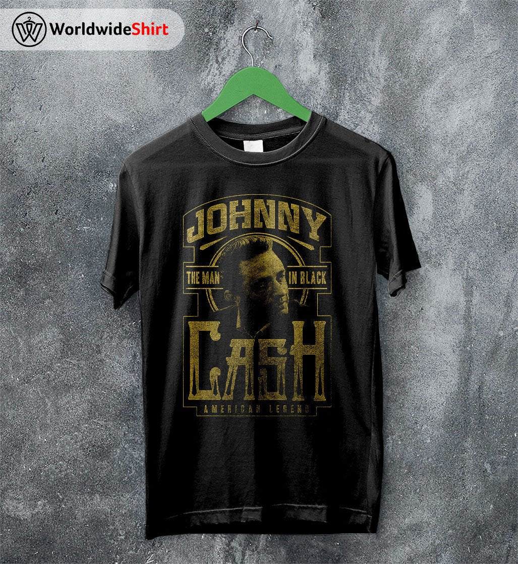 Johnny Cash T Shirt The Man in Black American Legend T Shirt Johnny Cash Shirt Johnny Cash T Shirt The Man in Black American Legend T Shirt Johnny Cash Shirt