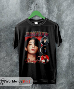 Jung Kook Vintage 90’s Shirt Bangtan Boys T-Shirt K-pop BTS Tee