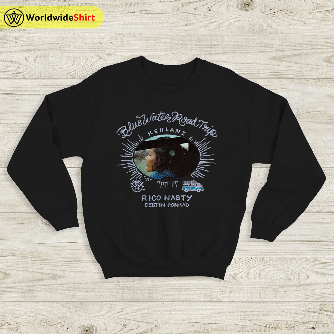 Kehlani Blue Water Road Tour Sweatshirt Kehlani Shirt Music Shirt Kehlani Blue Water Road Tour Sweatshirt Kehlani Shirt Music Shirt