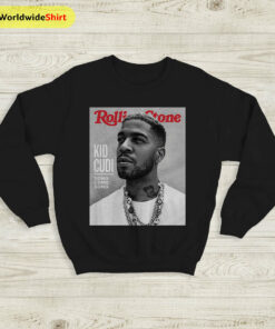 Kid Cudi Rolling Stone Sweatshirt Kid Cudi Shirt Rapper Shirt