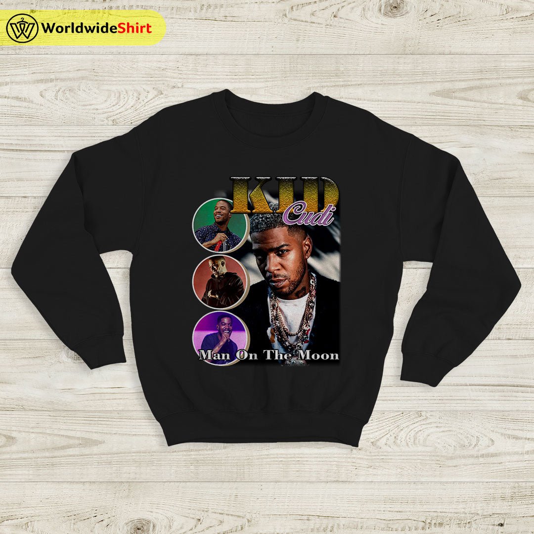 Kid Cudi Vintage 90's Sweatshirt Kid Cudi Shirt Rapper Shirt Kid Cudi Vintage 90's Sweatshirt Kid Cudi Shirt Rapper Shirt
