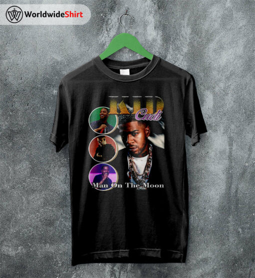 Kid Cudi Vintage 90’s T Shirt Kid Cudi Shirt Rapper Shirt