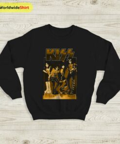 Kiss Band Poster Vintage 90’s Sweatshirt Kiss Band Shirt Music Shirt