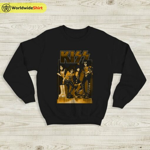 Kiss Band Poster Vintage 90’s Sweatshirt Kiss Band Shirt Music Shirt