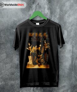 Kiss Band Poster Vintage T Shirt Kiss Band Shirt Music Shirt
