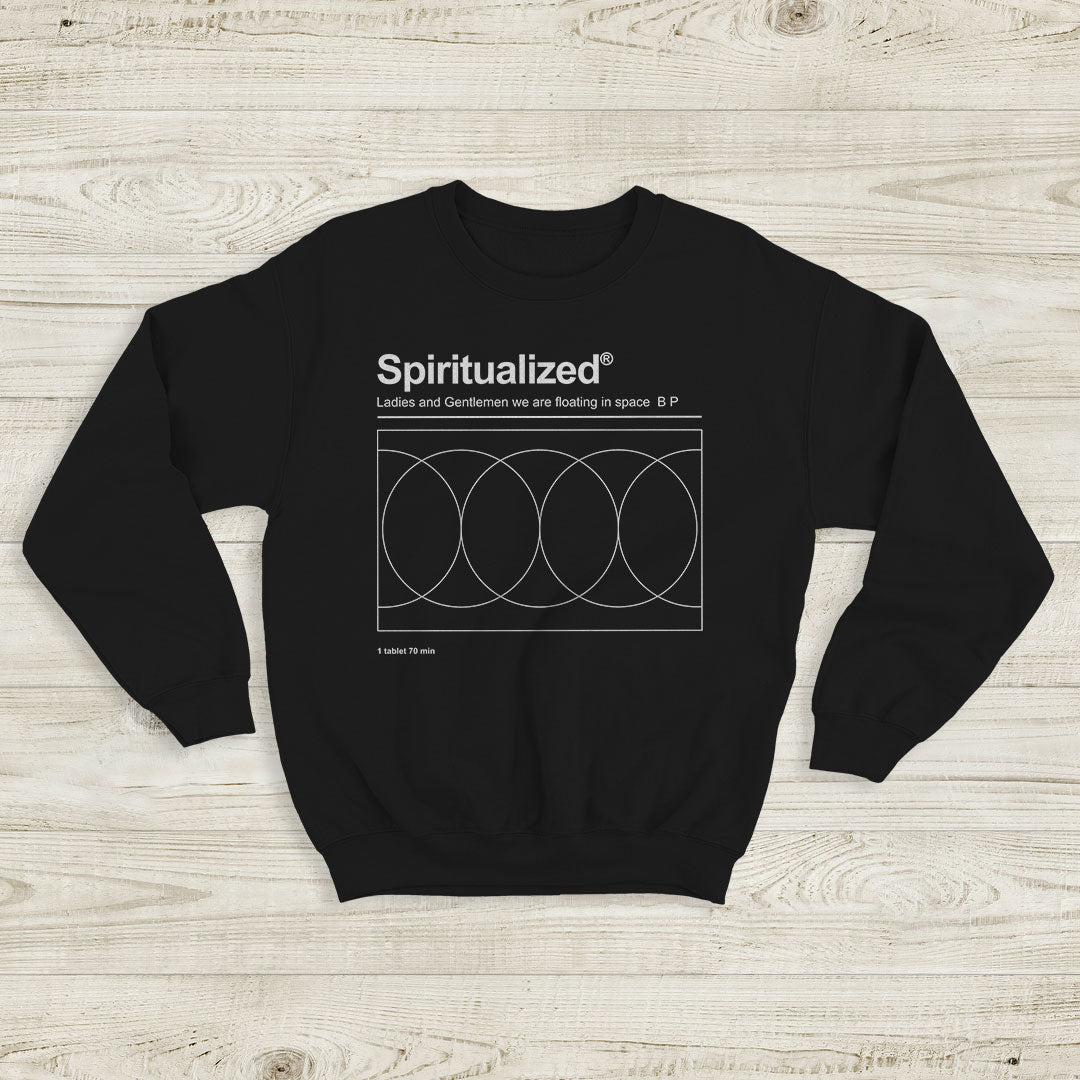 Ladies and Gentlemen We Are Floating in Space Sweatshirt Spiritualized Shirt Ladies and Gentlemen We Are Floating in Space Sweatshirt Spiritualized Shirt