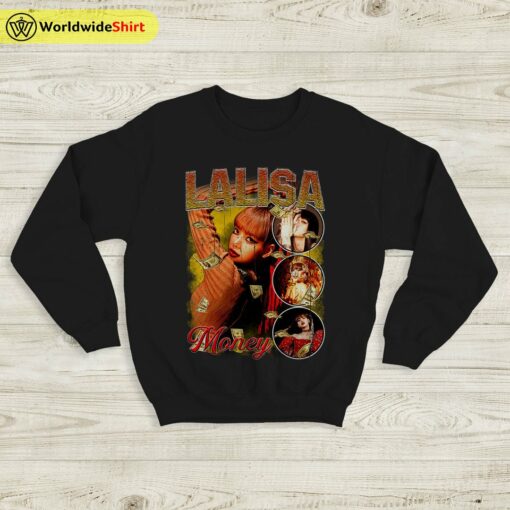 Lalisa Money Vintage 90’s Sweatshirt BLACKPINK Shirt KPOP Shirt