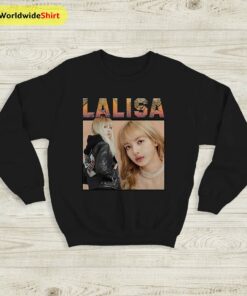 Lalisa Raptee Vintage 90’s Sweatshirt BLACKPINK Shirt KPOP Shirt