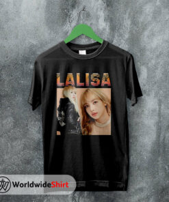 Lalisa Raptee Vintage 90’s T-Shirt BLACKPINK Shirt KPOP Shirt