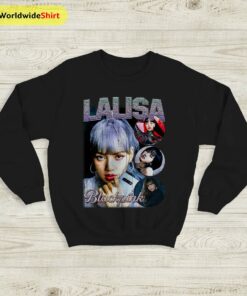 Lalisa Vintage 90’s Sweatshirt BLACKPINK Shirt KPOP Shirt