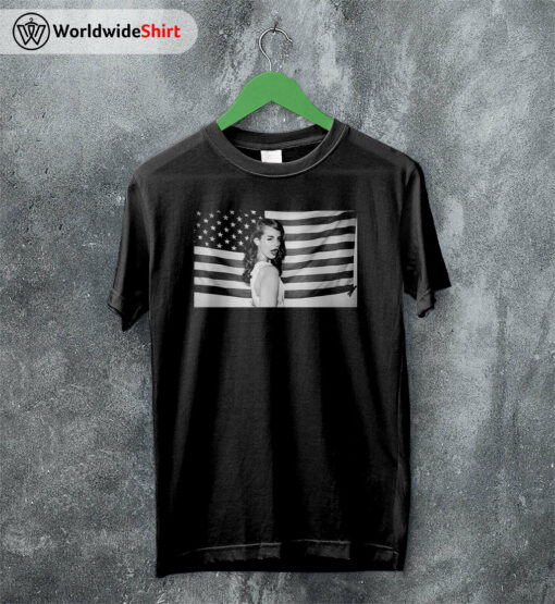 Lana Del Rey American Flag T-shirt Lana Del Rey Shirt Lana Merch