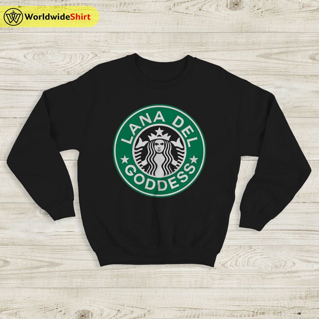 Lana Del Rey Goddes Sweatshirt Lana Del Rey Shirt Starbucks Shirt Lana Del Rey Goddes Sweatshirt Lana Del Rey Shirt Starbucks Shirt