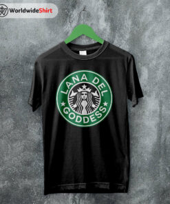 Lana Del Rey Goddes T-shirt Lana Del Rey Shirt Starbucks Shirt