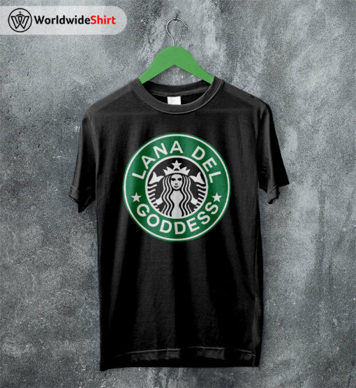 Lana Del Rey Goddes T-shirt Lana Del Rey Shirt Starbucks Shirt