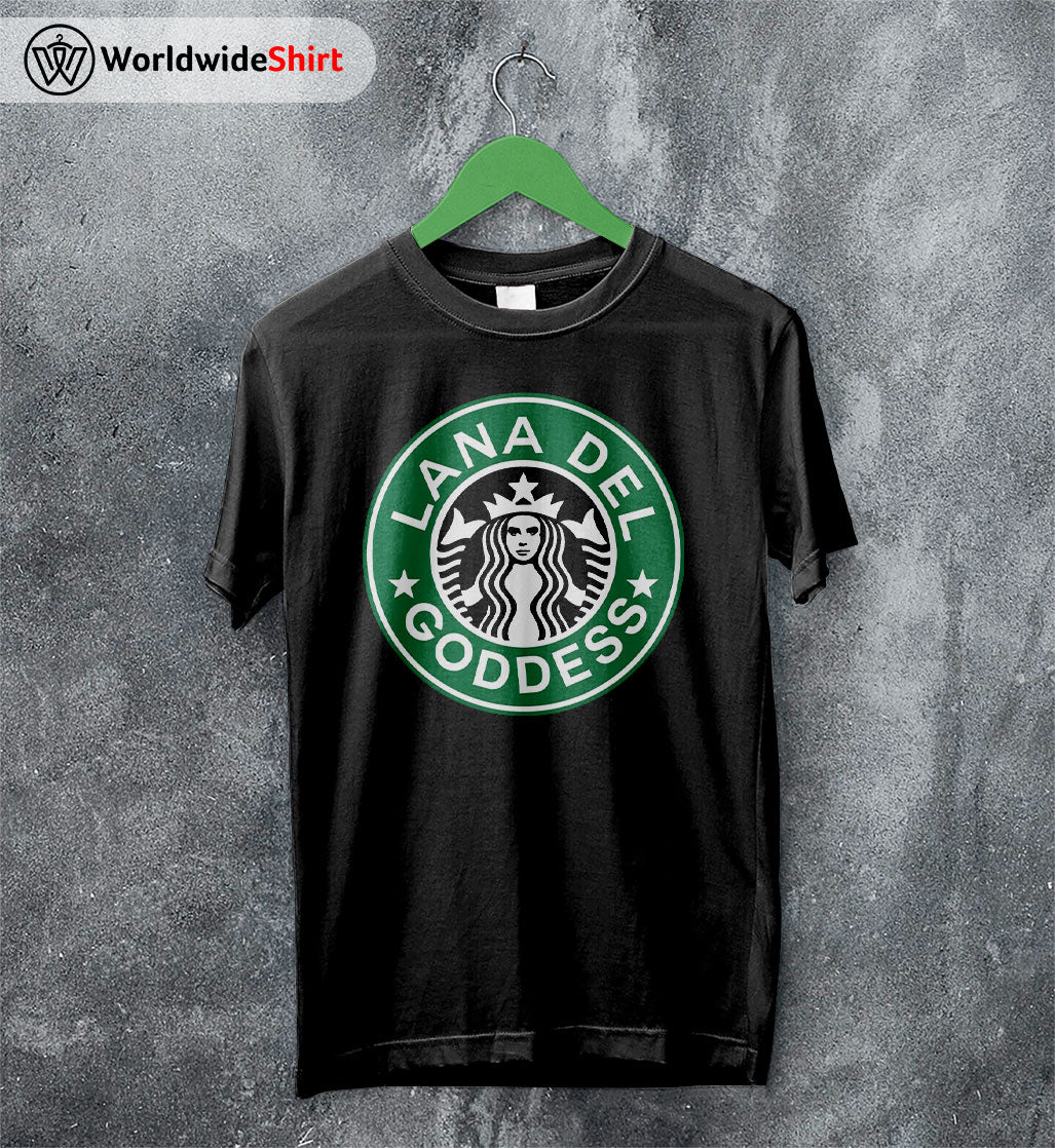 Lana Del Rey Goddes T-shirt Lana Del Rey Shirt Starbucks Shirt Lana Del Rey Goddes T-shirt Lana Del Rey Shirt Starbucks Shirt