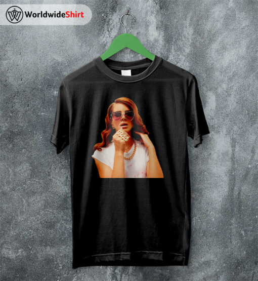 Lana Del Rey Heart Glasses T-shirt Lana Del Rey Shirt Lana Merch