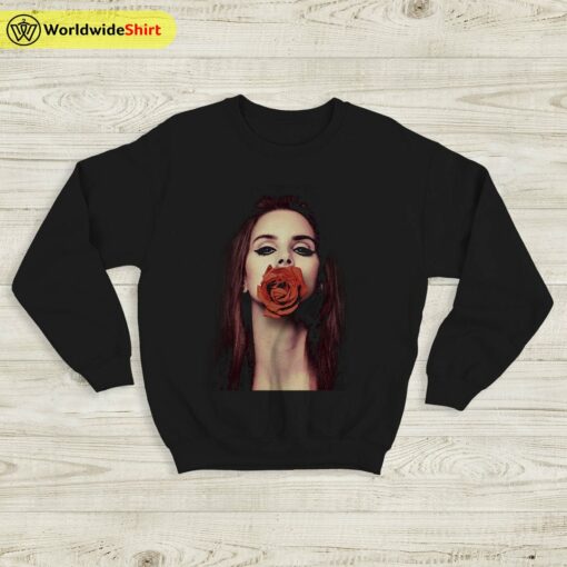 Lana Del Rey Rose Photo Sweatshirt Lana Del Rey Shirt Lana Merch