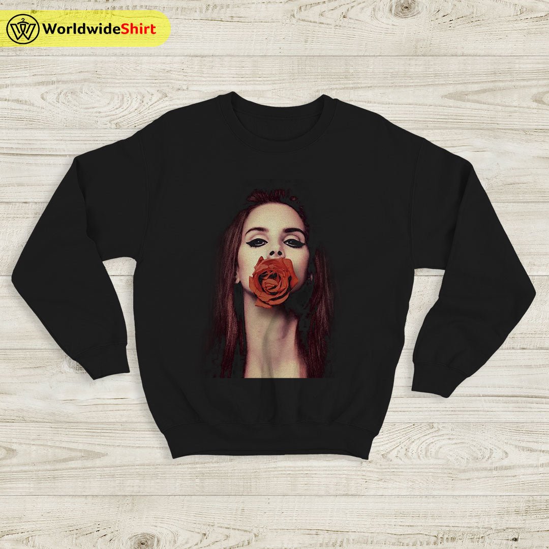 Lana Del Rey Rose Photo Sweatshirt Lana Del Rey Shirt Lana Merch Lana Del Rey Rose Photo Sweatshirt Lana Del Rey Shirt Lana Merch