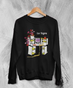 Le Tigre Sweatshirt From the Desk of Mr Lady Sweater Feminist Band Merch