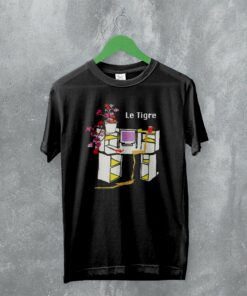 Le Tigre T-Shirt From the Desk of Mr Lady Shirt Feminist Band Merch