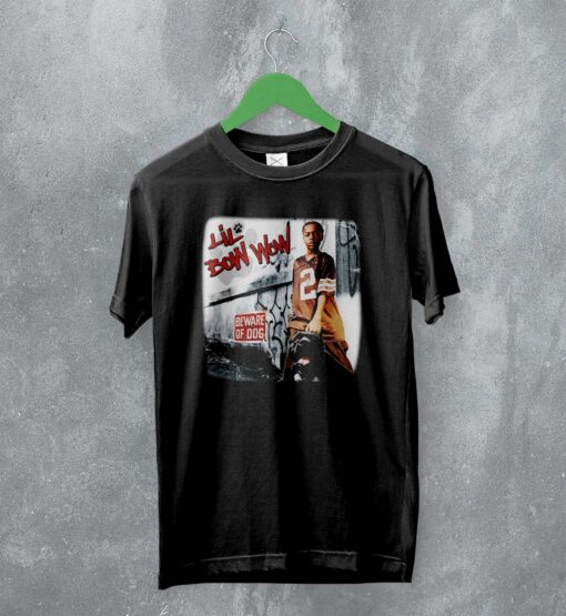Lil Bow Wow T-Shirt Beware Of Dog Shirt Vintage 20s Album Hip Hop
