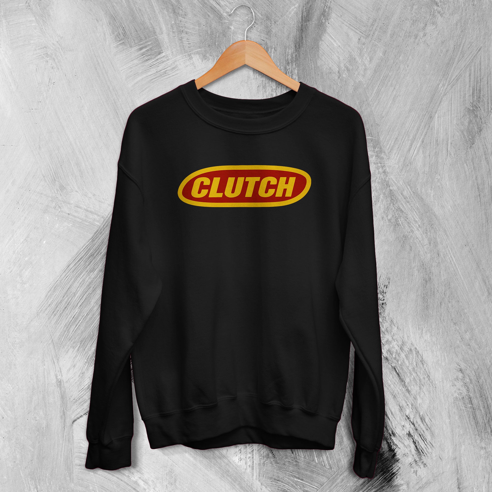 Logo Clutch Sweatshirt Hard Rock Sweater Vintage Fan Band Shirt Music Logo Clutch Sweatshirt Hard Rock Sweater Vintage Fan Band Shirt Music