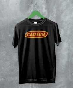 Logo Clutch T-Shirt Hard Rock Tee Vintage Fan Band Shirt Music Merch