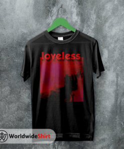 MBV Loveless 1991 T-Shirt My Bloody Valentine Shirt Rock Band Shirt