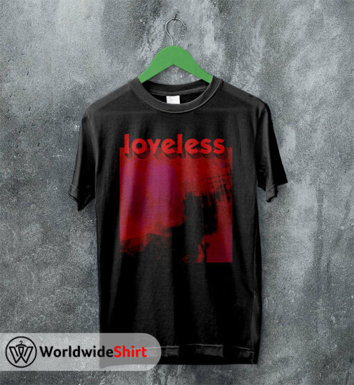MBV Loveless 1991 T-Shirt My Bloody Valentine Shirt Rock Band Shirt