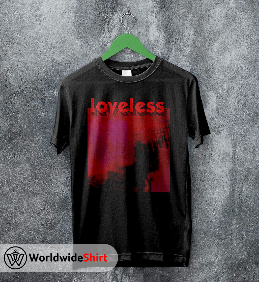 MBV Loveless 1991 T-Shirt My Bloody Valentine Shirt Rock Band Shirt MBV Loveless 1991 T-Shirt My Bloody Valentine Shirt Rock Band Shirt